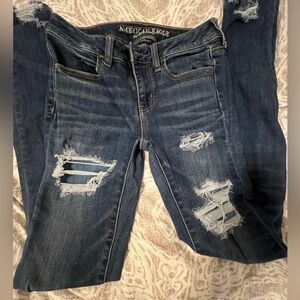 American Eagle Super Stretch Jeans Jegging 4 Extra Long